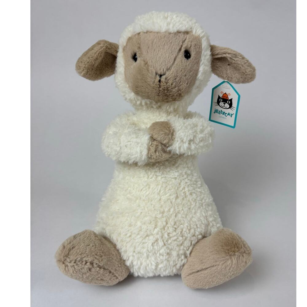 NWT Jelly Cat Huddles Sheep NO Baby London Rare Soft Plush Retired Lovey Lamb